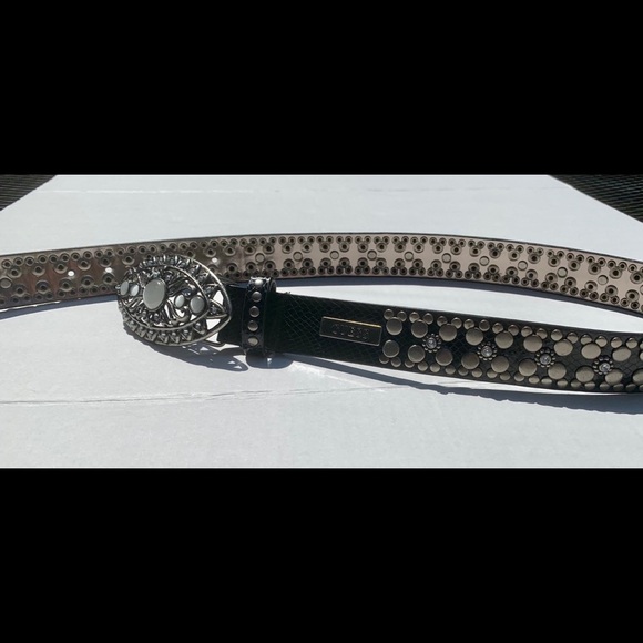 Guess black jeweled belt size small. - Picture 8 of 8